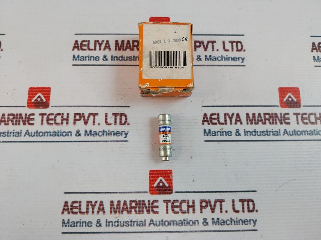 Ferraz Shawmut Amp-trap 2000 ATQR1 Time Delay Fuse 1A 600Vac