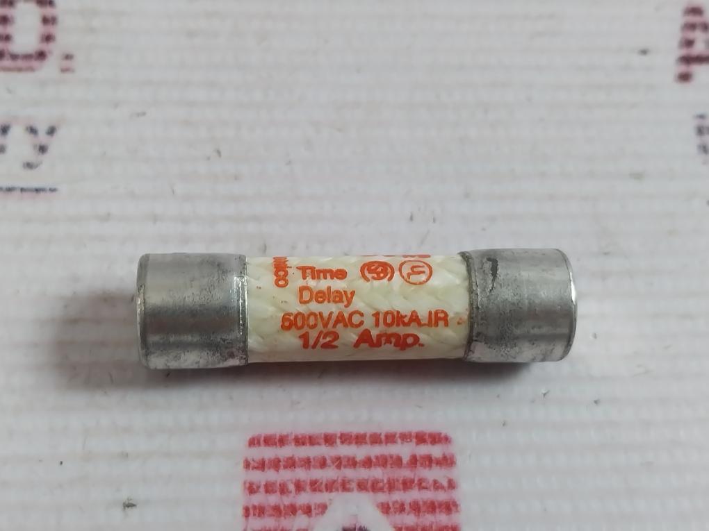 Lot Of 5X Ferraz Shawmut Amp-trap Atq1/2 Time Delay Fuse