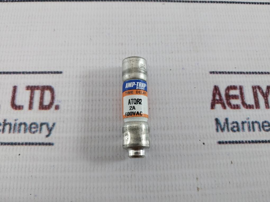 Lot of 10X Ferraz Shawmut ATQR2 Time Delay Fuse 2A 600Vac