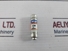 Lot of 10X Ferraz Shawmut ATQR2 Time Delay Fuse 2A 600Vac