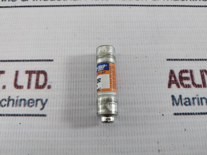Lot of 10X Ferraz Shawmut ATQR2 Time Delay Fuse 2A 600Vac