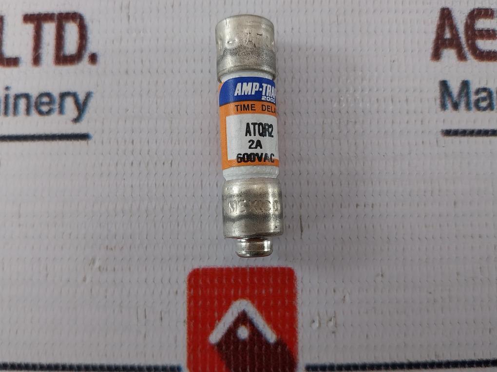 Lot of 3X Ferraz Shawmut ATQR2 Time Delay Fuse Class CC