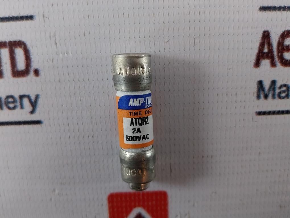 Lot of 3X Ferraz Shawmut ATQR2 Time Delay Fuse Class CC