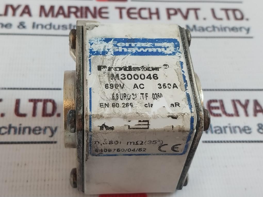 Ferraz Shawmut Class Ar M300046 Protistor Fuse 690Vac 350A