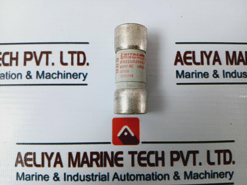 Lot of 5X Ferraz Shawmut Fr22ua69v63t Fuse 690v Ac