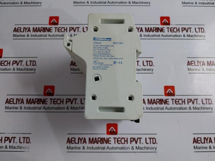 Ferraz Shawmut M211381 Ultrasafe Us6j31 Use Class J Fuse 600vac/dc 60a 200ka Rms