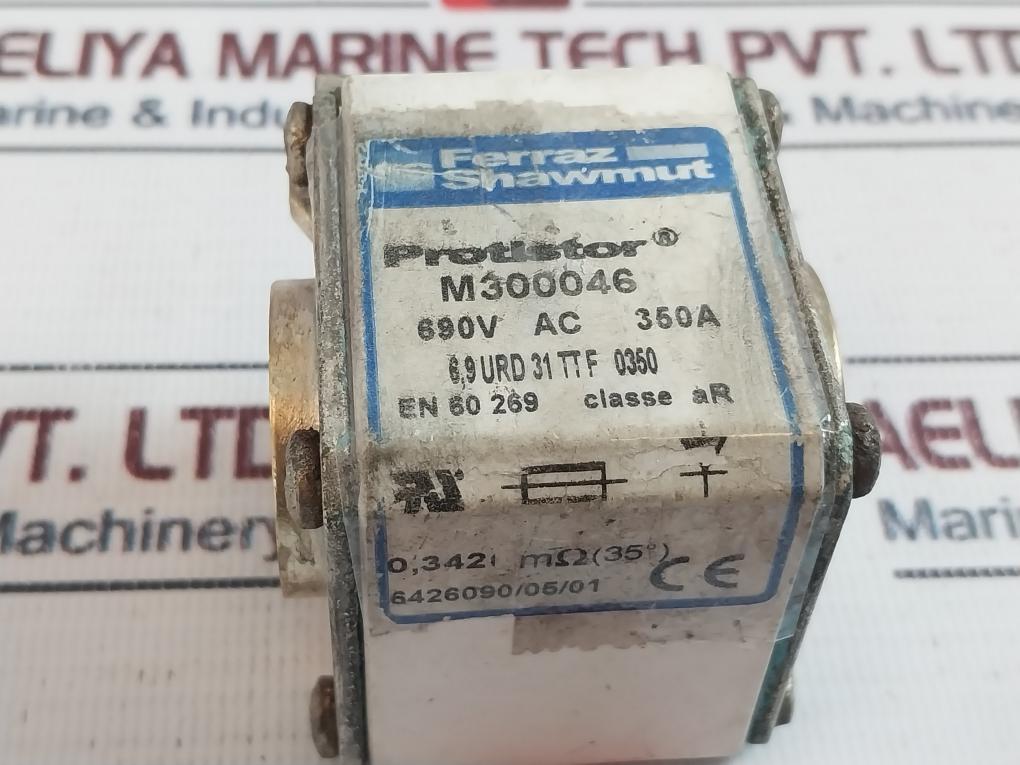 Ferraz Shawmut M300046 Protistor Fuse Class Ar 690Vac 350A