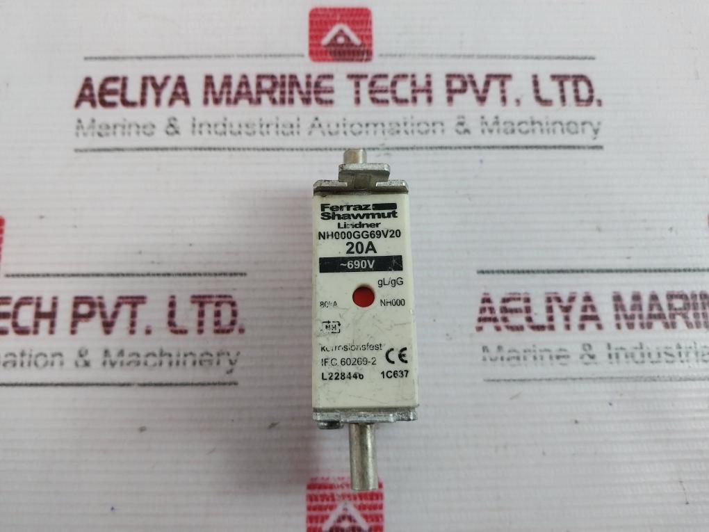 Mersen Ferraz A6T10 | 4ZAE3 | Fusibile, Azione Rapida, 600 V, 10 A - Foto 7