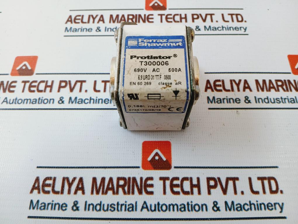 Ferraz Shawmut T300006 Protistor Fuse 690V Ac 500A