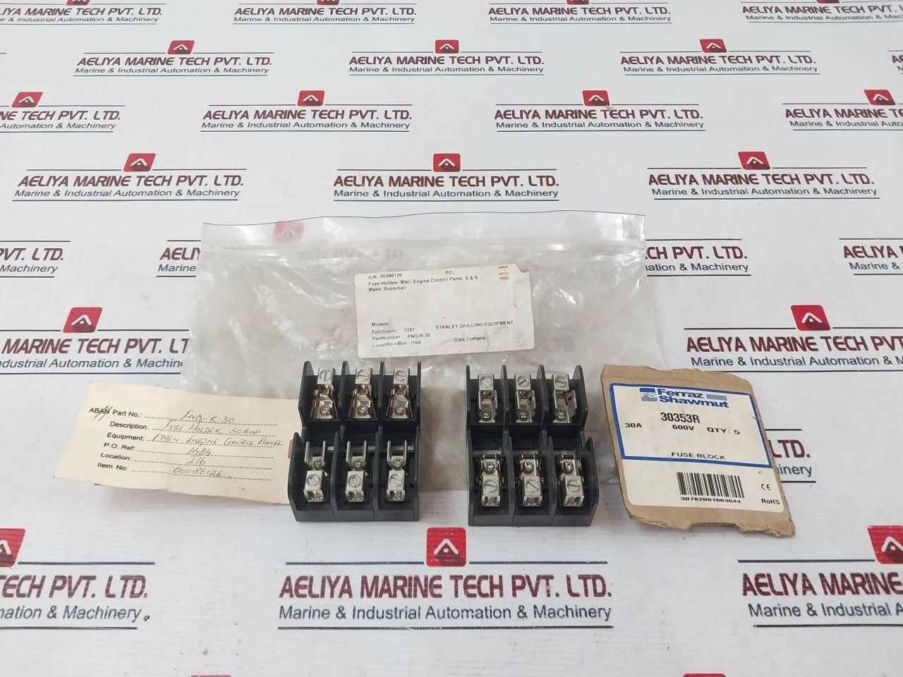 Ferraz Shawmut 30353R Fuse Block 30 Amp