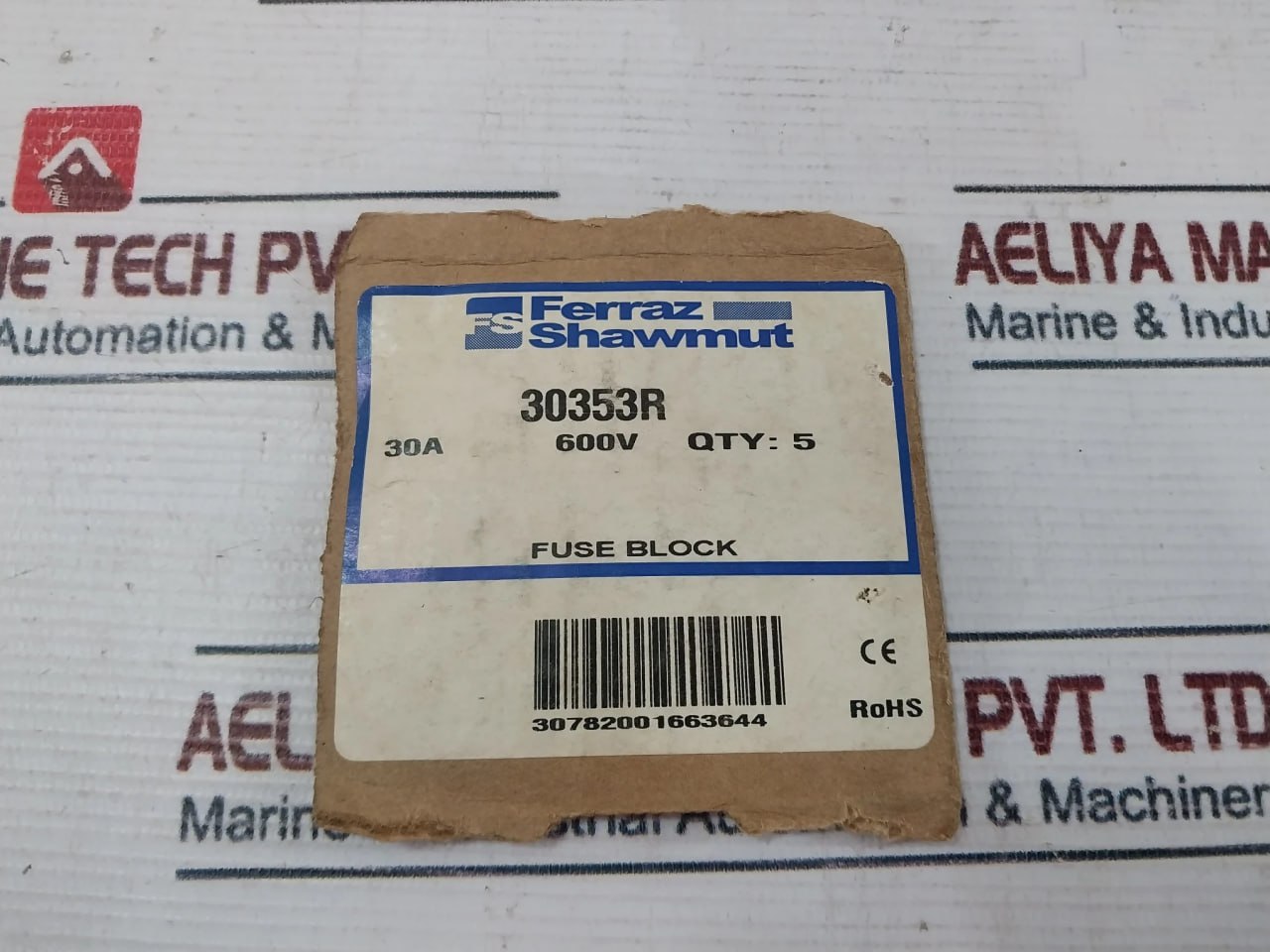 Ferraz Shawmut 30353R Fuse Block 30 Amp