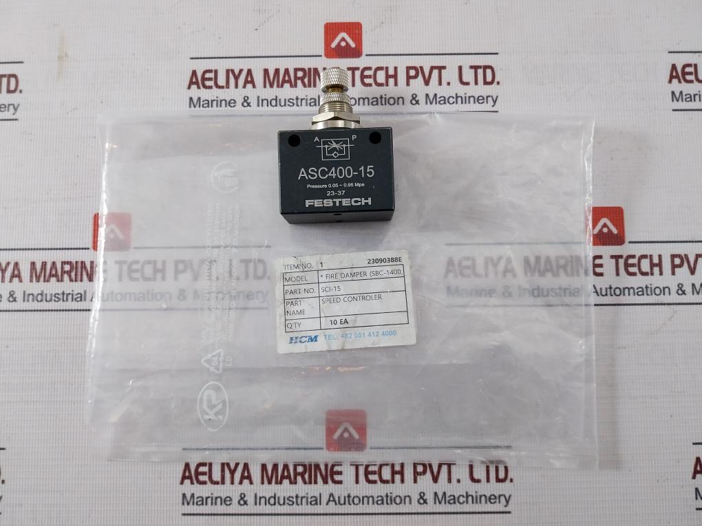Festech Asc400-15 Speed Controller Sci-15 0.05-0.95 Mpa 23090388E