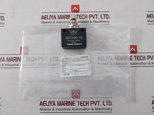 Festech Asc400-15 Speed Controller Sci-15 0.05-0.95 Mpa 23090388E