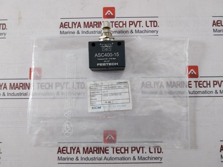 Festech Asc400-15 Speed Controller Sci-15 0.05-0.95 Mpa 23090388E