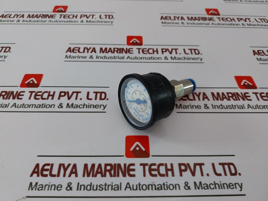 Festo 159597 G1 Pressure Gauge 0-16 Bar / 0-220 PSI