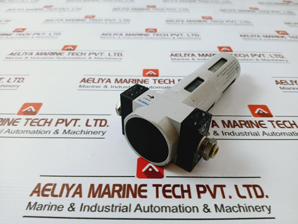 Festo 159617 Compressed Air Filter Sintered W/ Centrifugal Separator LF-D-MINI-A