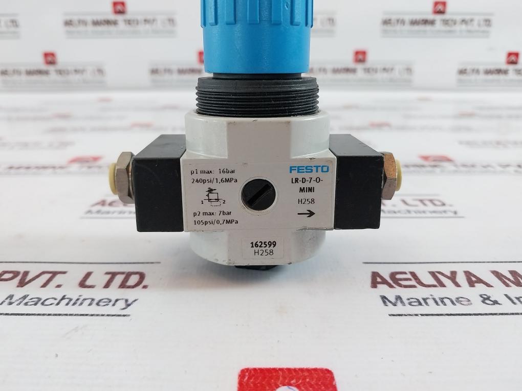 Festo 162599 Pressure Regulator Directly Actuated Diaphragm Lr-d-7-o-mini