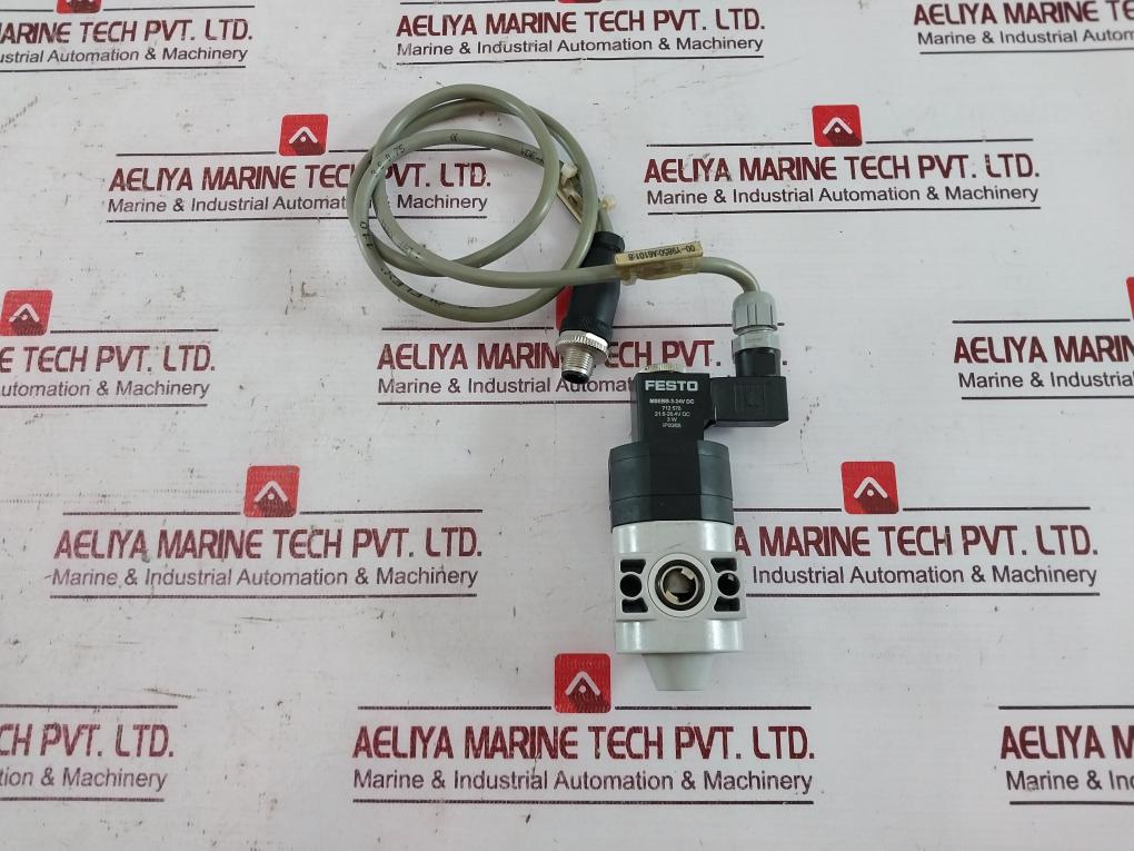 Festo 172956 On-off Valve 21.6-26.4V Dc 3W Ip00/Ip65