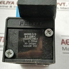 Festo 184495 F843 Solenoid Valve 30-145Psi 2.5W
