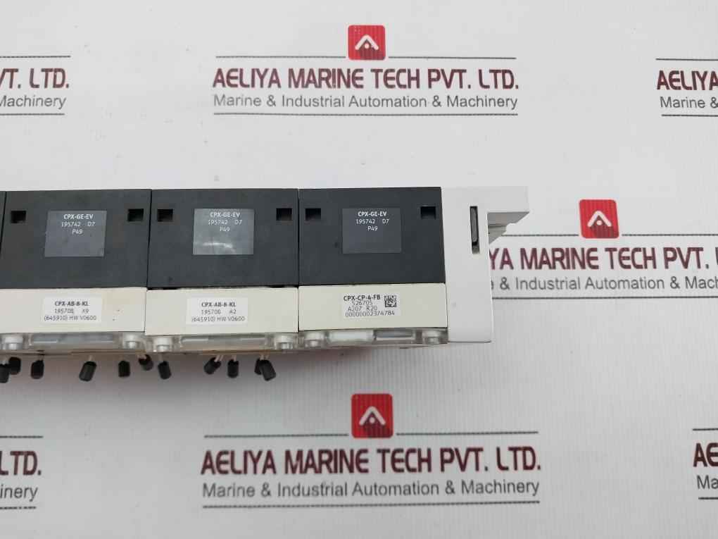 Festo 197330 Control Block Cpx-fb 32 Cpx-ge-ev A207 R20 Cpx-epr-ev Cpx-cp-4-fb