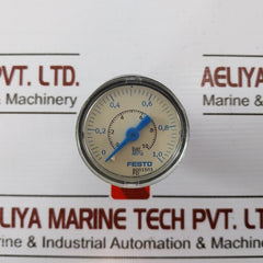 Festo 8001503 Pnematic Pressure Gauge 0-10 Bar/0-1,0 Mpa