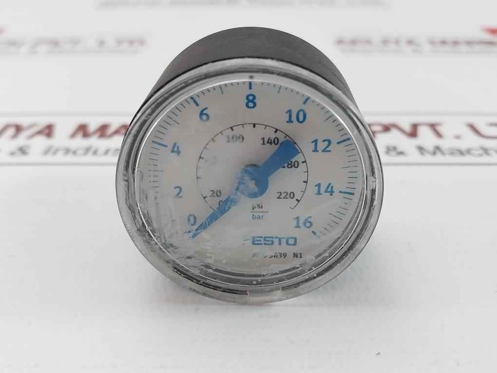 Festo 8003639 Pressure Gauge 0-16Bar