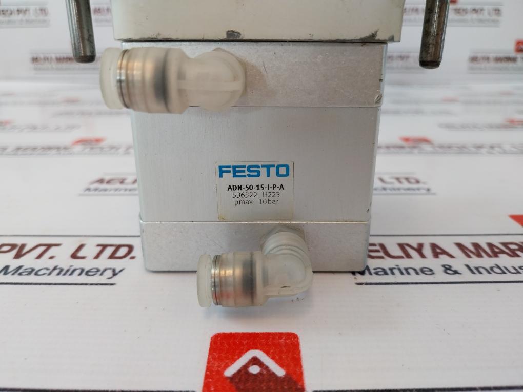 Festo Adn-50-15-i-p-a Ifm Pneumatic Cylinder