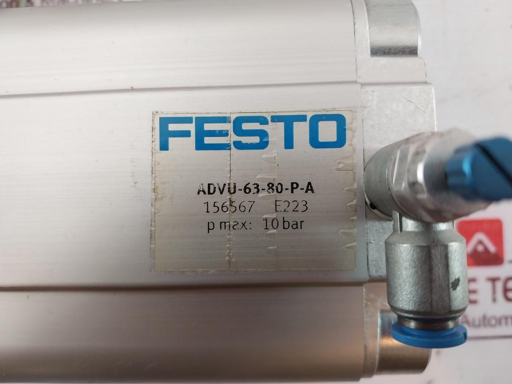 Festo Advu-63-80-p-a Compact Cylinder 150855 C413 Dd0S/Dd08