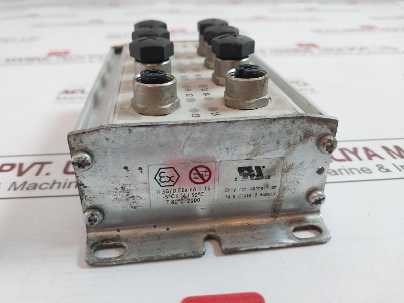 Festo Cp-e16-m12X2-5Pol Input-p Module 175561 Nd07 Hw:01.00 -5 C Ta 50 C