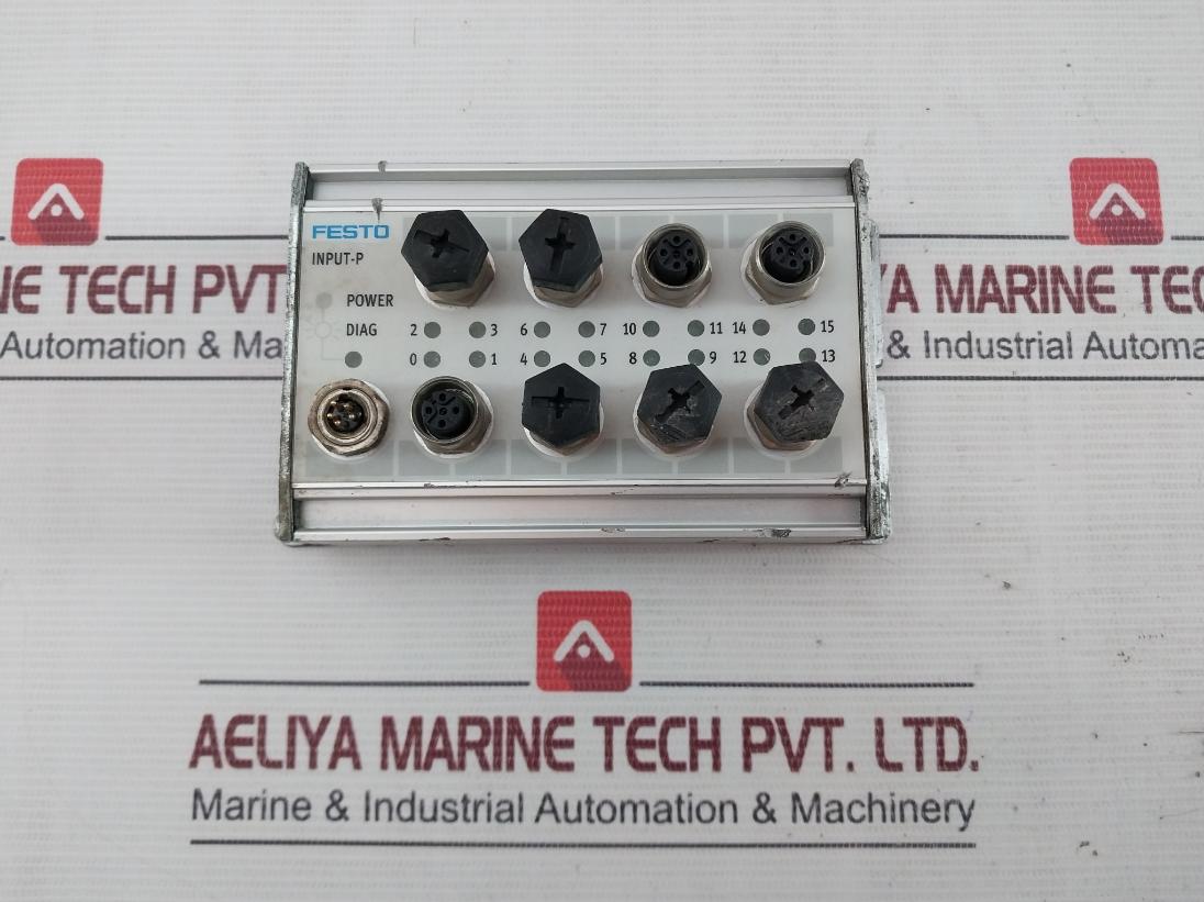 Festo Cp-e16-m12X2-5Pol Input Module 175561 Md07 Class 2(Not Working)