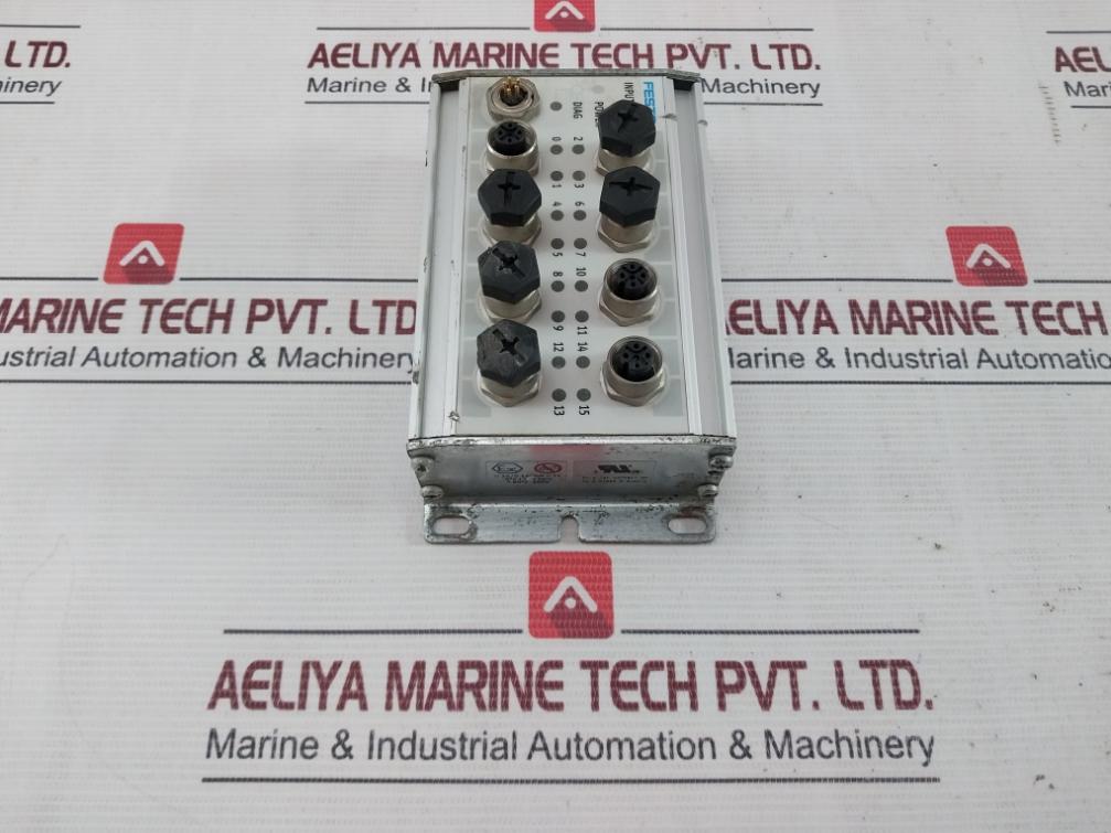 Festo Cp-e16-m12X2-5Pol Input Module 175561 Md07 Class 2