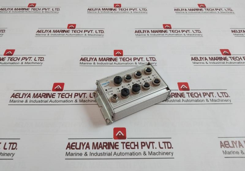 Festo Cp-e16-m12X2 5 Pol Input-p Module 175561 X107 Ip65 80 C