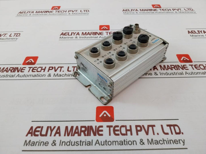 Festo Cp-e16-m12X2 5 Pol Input Module 175561 X107 Ip65 24Vdc