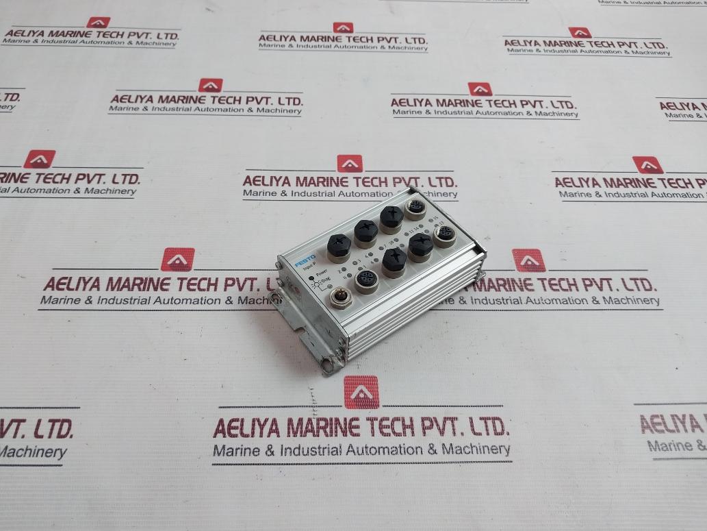 Festo Cp-e16-m12X2 5 Pol Input Module Hw02.05 T 80C Ip65 (Not Working)
