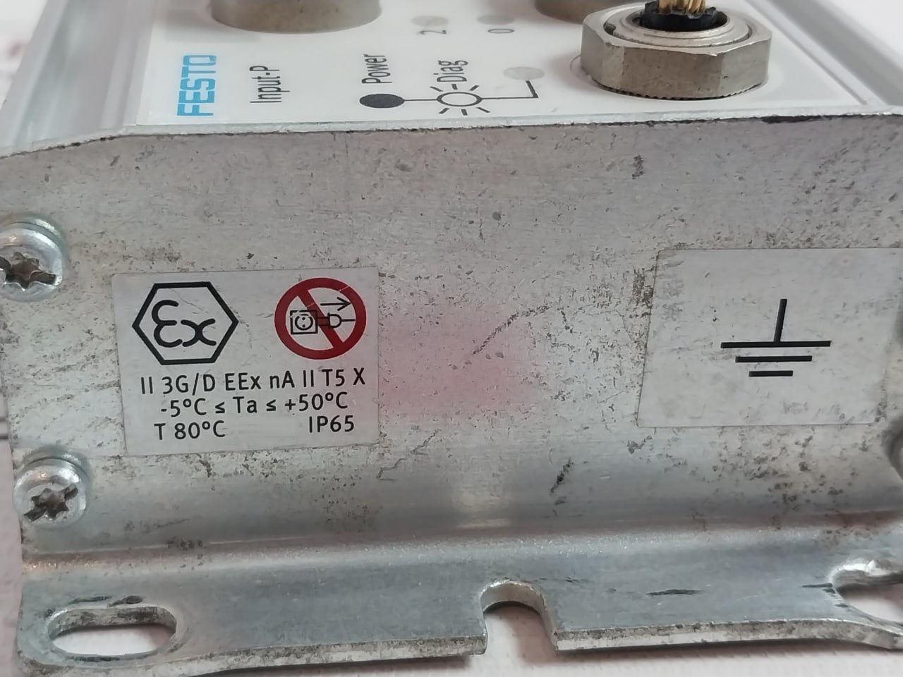 Festo Cp-e16-m12X2 5 Pol Input Module Hw02.05 T 80C Ip65