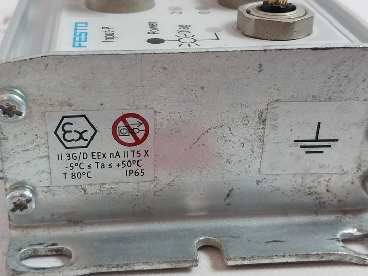 Festo Cp-e16-m12X2 5 Pol Input Module Hw02.05 T 80C Ip65