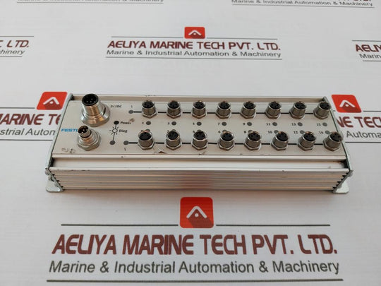 Festo Cp-e16-m8-z Input Module 189670 X107 24Vdc Ip65 80 C