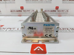Festo Cp-e16-m8-z Input Module 189670 X107 Ip65 24Vdc