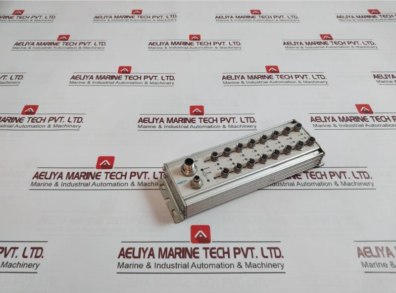 Festo Cp-e16-m8-z Input Module Ip65 T 80C 24Vdc Pn 12816