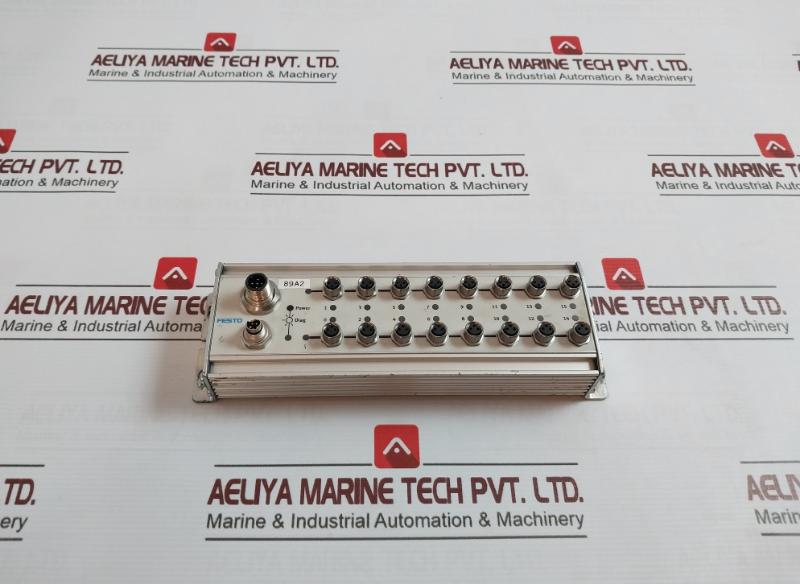 Festo Cp-e16-m8-z Input Module T 80C Ip65 05.10.00 08.99 189670 X107