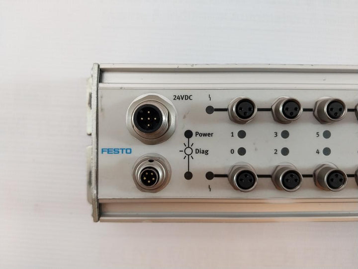 Festo Cp-e16-m8-z Input Module (392705) Pn 12835 24Vdc Ip65