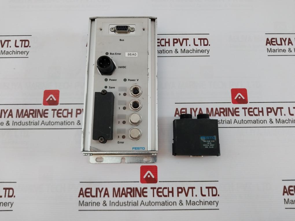 Festo Cp-fb13-e Pneumatic Field Bus Node Module With Connector 532216 Wn07