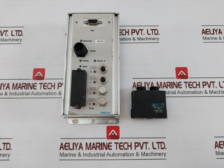 Festo Cp-fb13-e Pneumatic Field Bus Node Module With Connector 532216 Wn07