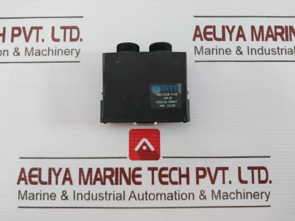 Festo Cp-fb13-e Pneumatic Field Bus Node Module With Connector 532216 Wn07