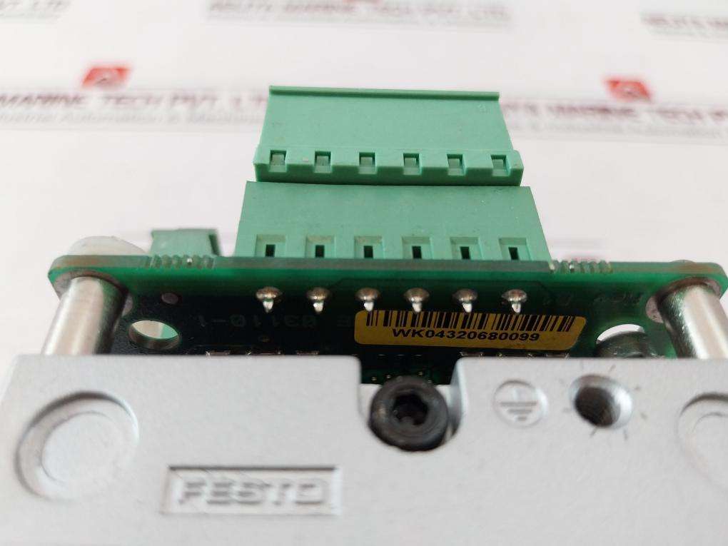 Festo Cpv-10-vi Valve Terminal 10Mm Valve Size Rev. 01 94V-0