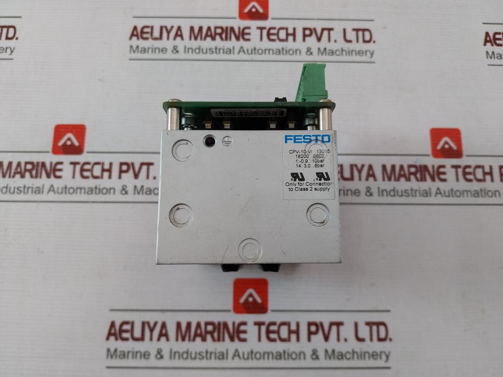 Festo Cpv-10-vi Valve Terminal 10Mm Valve Size Rev. 01 94V-0