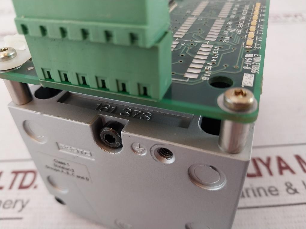 Festo Cpv-10-vi Valve Terminal Assembly Module With Eton Et866 94V-0 Pcb Board