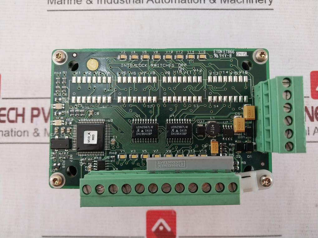 Festo Cpv-10-vi Valve Terminal Assembly Module With Eton Et866 94V-0 Pcb Board