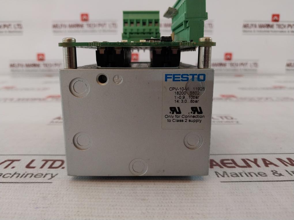 Festo Cpv-10-vi Valve Terminal Assembly Module With Eton Et866 94V-0 Pcb Board