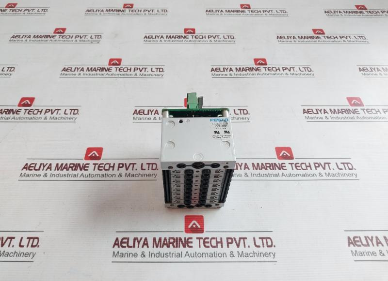 Festo Cpv-10-vi Valve Terminal W/ Eton Et866 Control Board3 Hna003882-001/02 U9